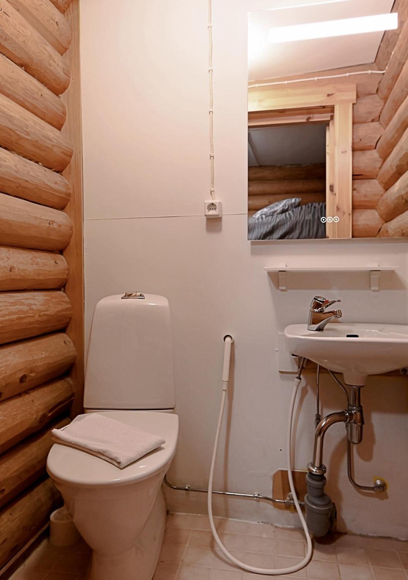 Classic Log Cabin Ski-In Ski-Out Levi Ruang foto