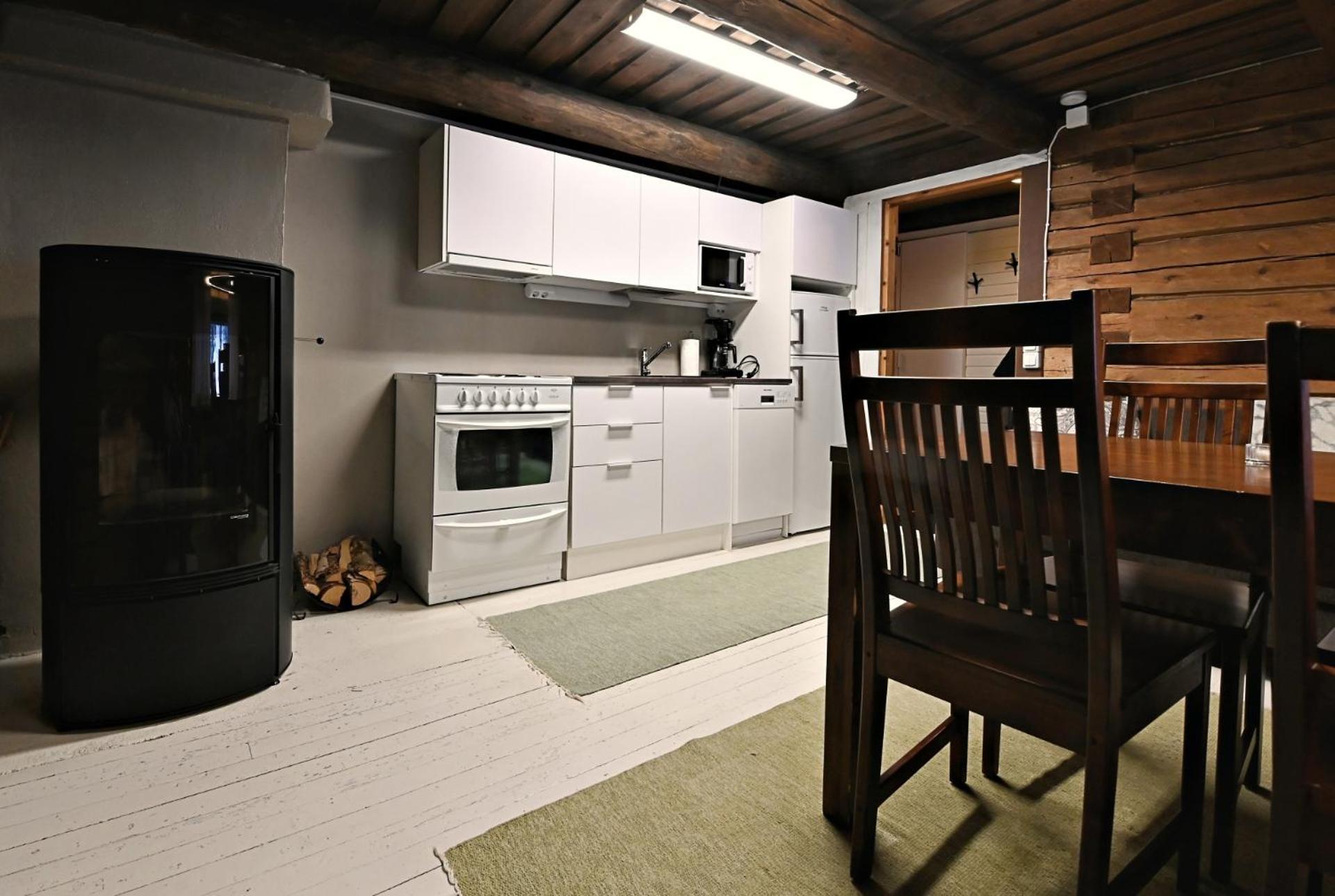 Classic Log Cabin Ski-In Ski-Out Levi Ruang foto