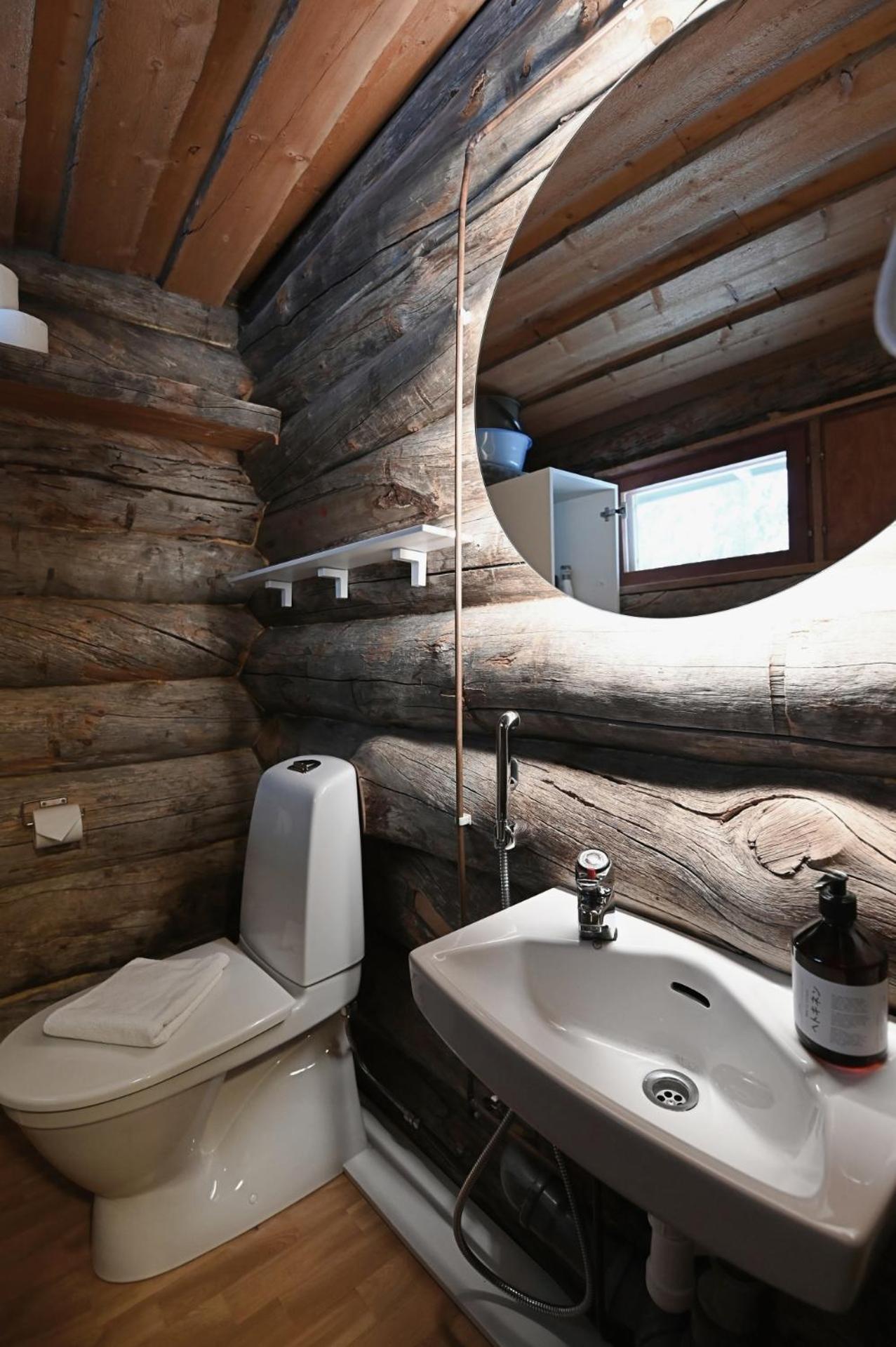 Classic Log Cabin Ski-In Ski-Out Levi Ruang foto